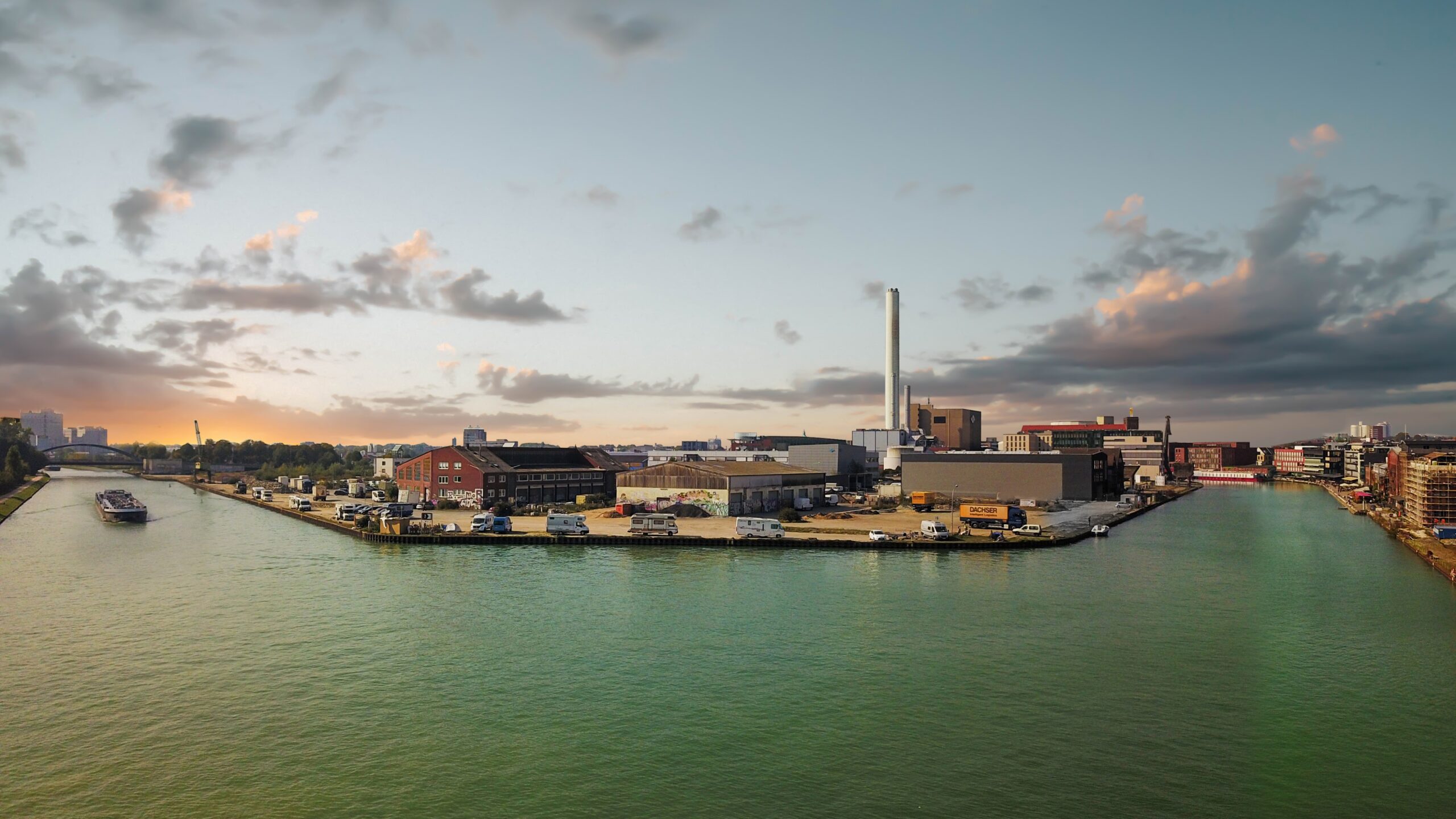 Vorstufe Studie Hafenpromenade Situation heute